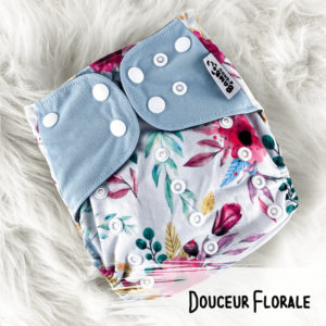 Douceur Florale – Couche Lavable