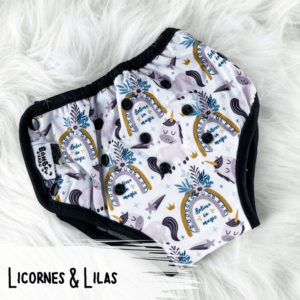Licornes et Lilas – Culotte de Propreté