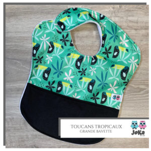 Toucans tropicaux – Grande bavette – JoKa